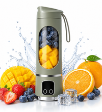 Compact USB rechargeable blender for healthy lifestyle on the go