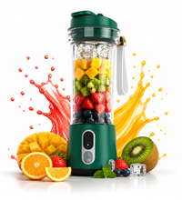 High power portable blender for crushing ice and frozen fruits easily