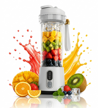 Personal travel blender for protein shakes and meal replacement drinks