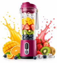 Portable smoothie blender for busy lifestyle and quick healthy drinks