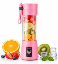 Travel friendly mini blender with compact design and powerful motor